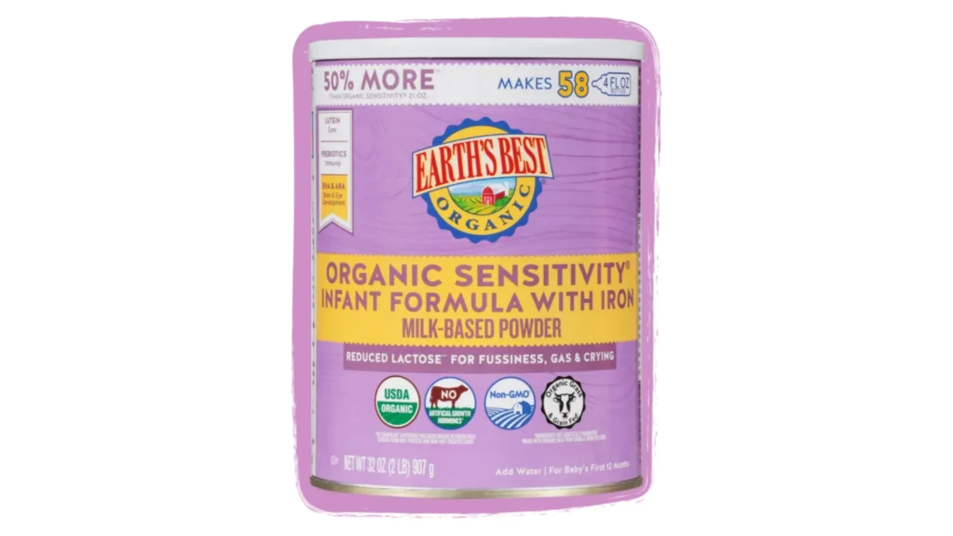 Earth’s Best Organic Sensitive Formula